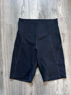 girlfriend collective Black High-Rise Bike Shorts